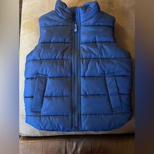 Toddler Gap lined navy blue vest